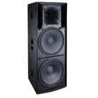 Verdoppeln 15" Kabinett-Audiosystem-Lautsprecher für solide lebhaftBands m Verkauf