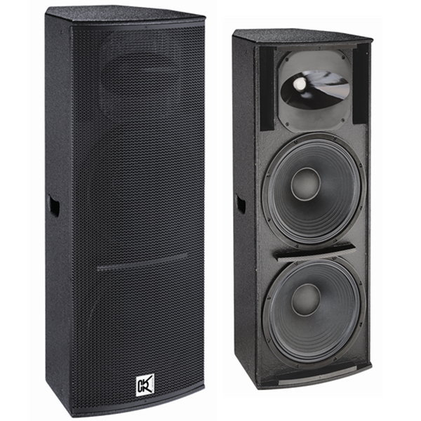 Solide Sprecher-DJ-Ausrüstungs-Säubern-ProPartei-im Freien Audiosystem verdoppeln 15 Zoll