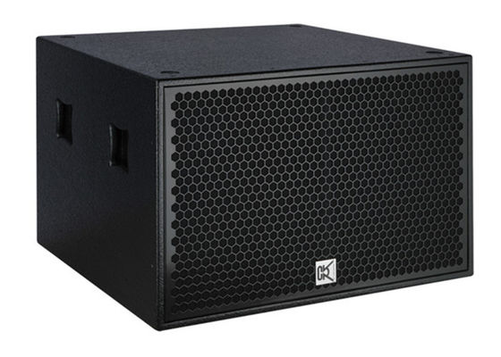 Nachtclub 1000 Watt Subwoofer-Audioprosprecher 15" X2 4" SPRACHspule Lieferant 