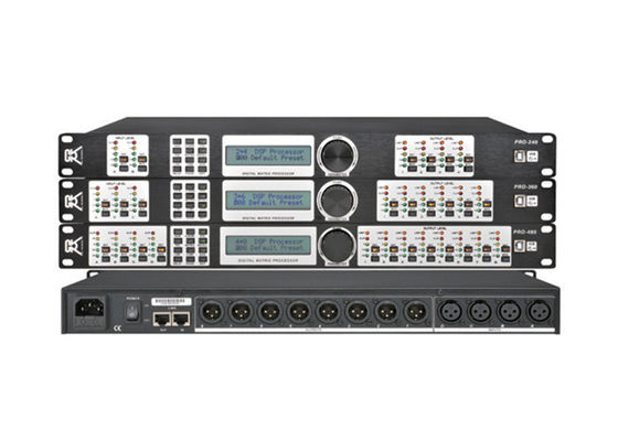 Spitzenaudiovideoprozessor, PA-Prozessor 4 Sprecher-Management ins 8 heraus Dsp DJ Lieferant 