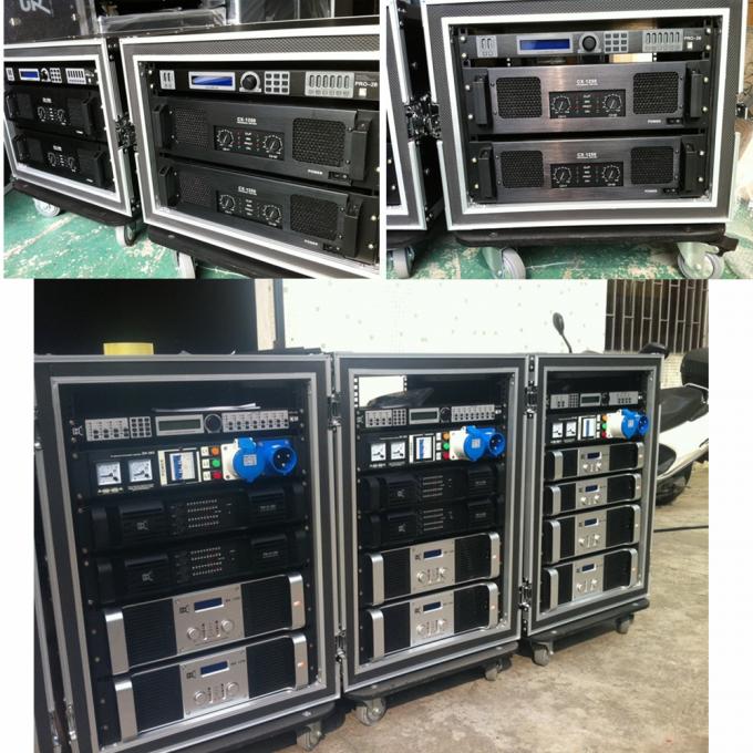 DJ-Ausrüstungs-Transformator-Endverstärker-PA-Sprecher wieder aufladbar mit Stahl und Aluminium